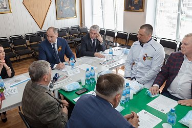 Заседание Попечительского Совета госпиталя ветеранов войн прошло накануне Дня Победы